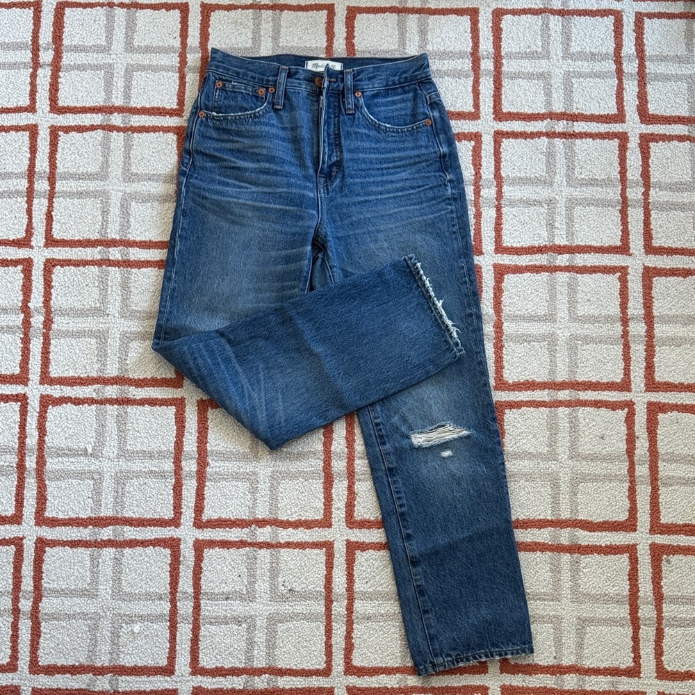 Madewell Classic Blue Denim Jeans